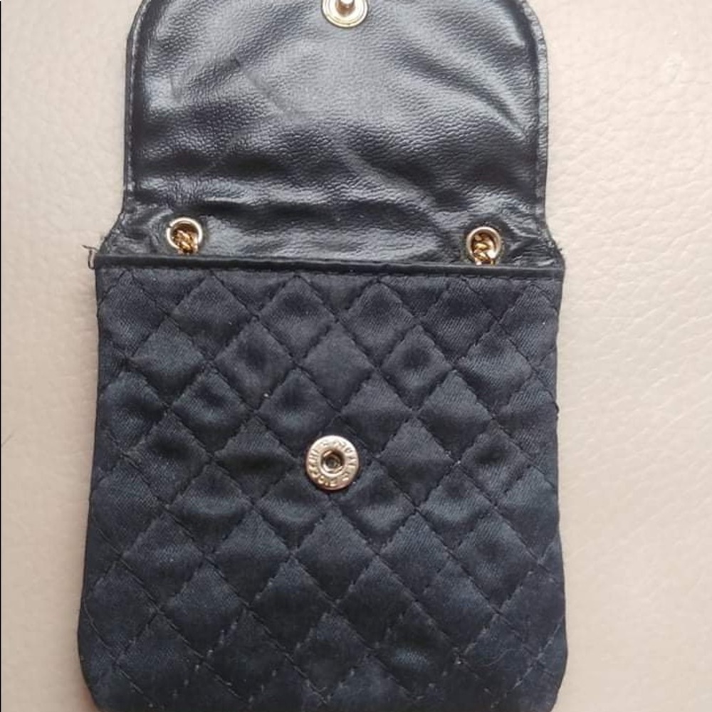🔥Vintage Chanel Black Quilted Micro Mini Purse - Picture 7 of 12